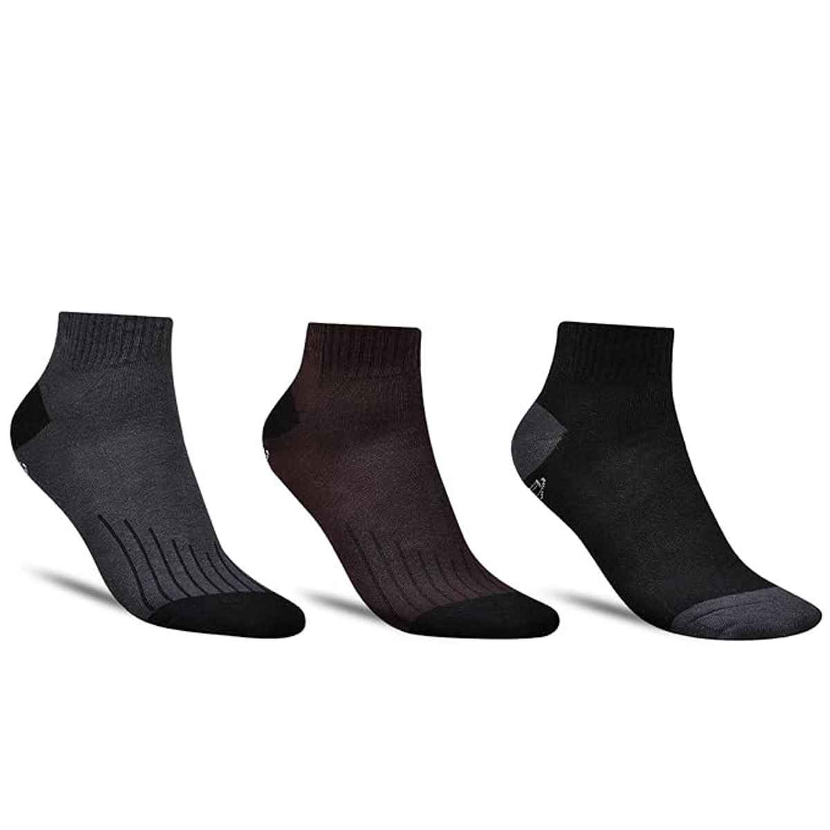 Dollar Men's Cotton Blend Low Cut Socks | Assorted - Free Size