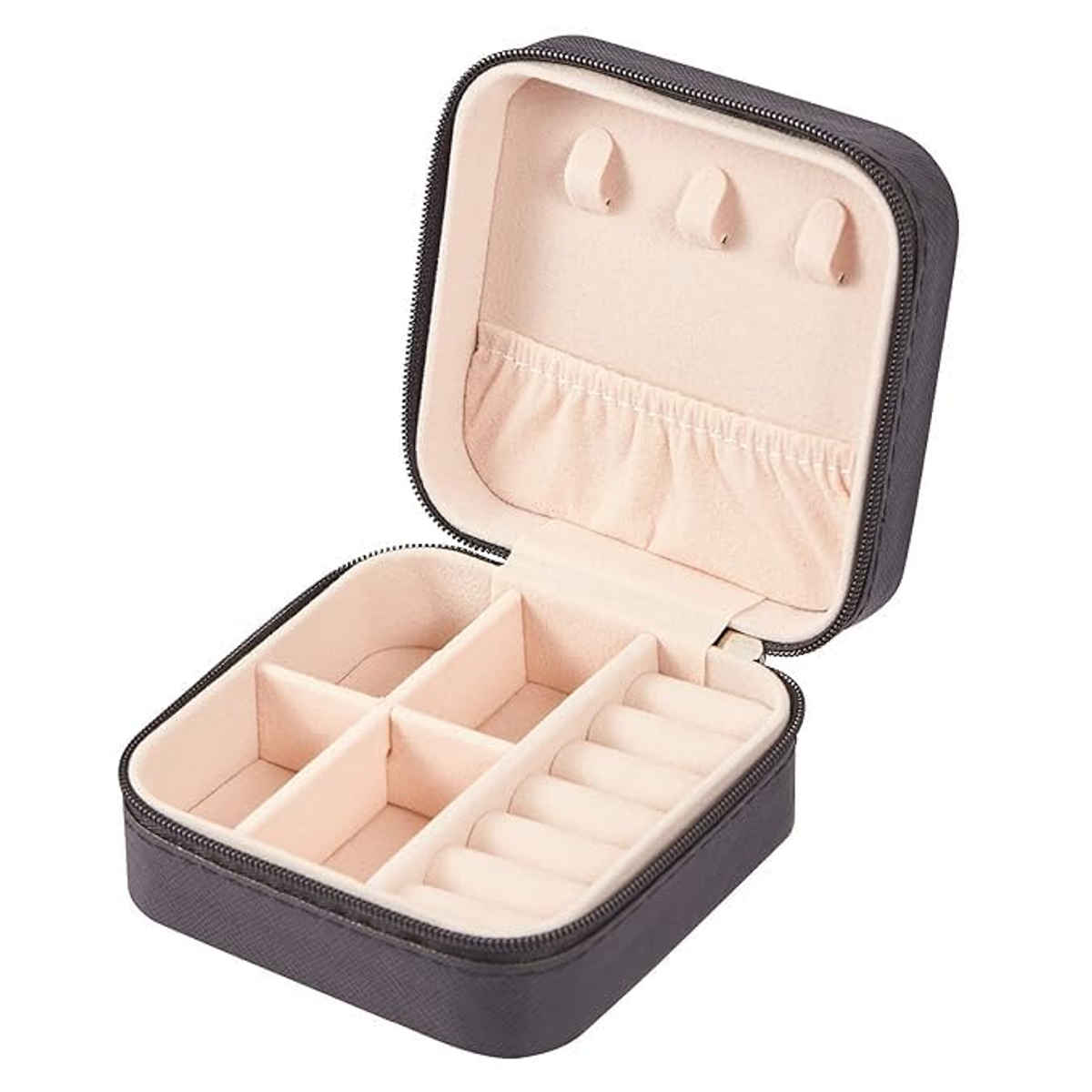Scintillare By Sukkhi Jewellery Organiser Zipper Portable Storage Box Case Organizer | JB107109