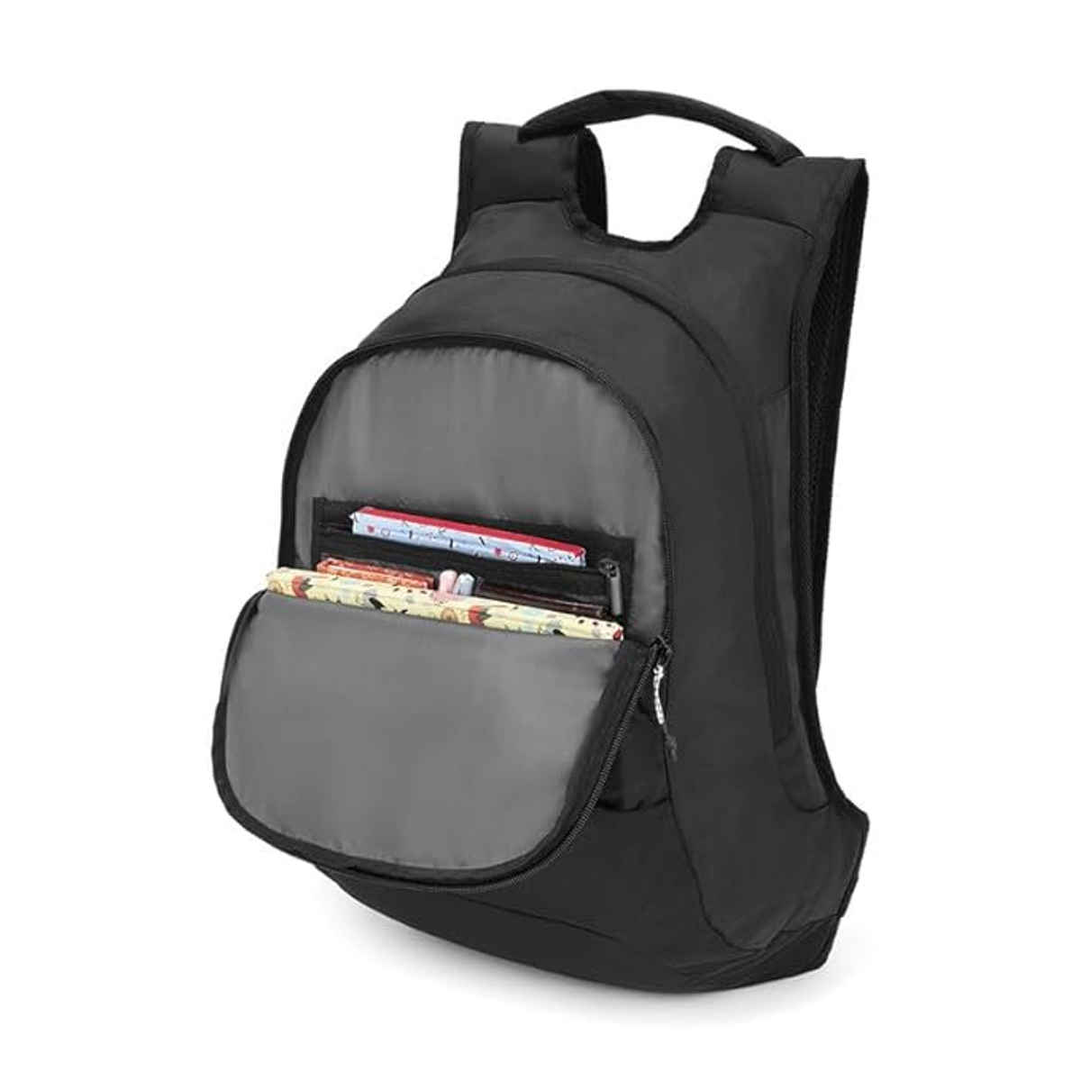 United Colors Of Benetton Unisex Logo Polyester 30 L Laptop Backpack | Black - M