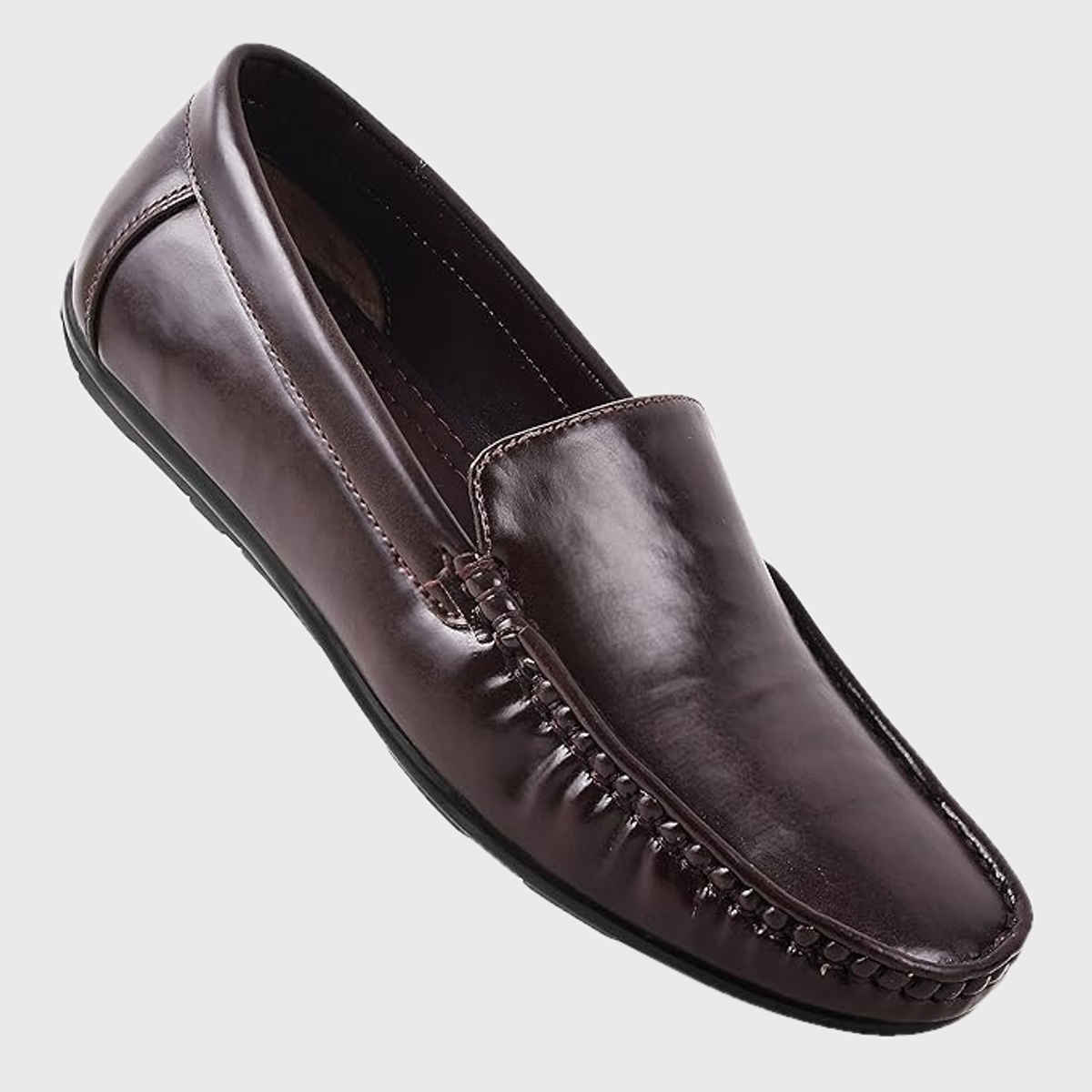 Paragon Men's Brown Pvc Formal Shoes K11234G UK 7