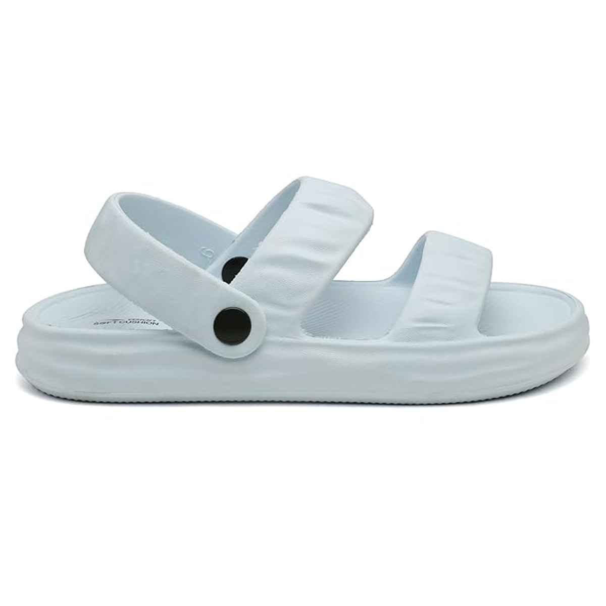 Asian Indigo-02 Women Clogs Sky Blue (Size-5)