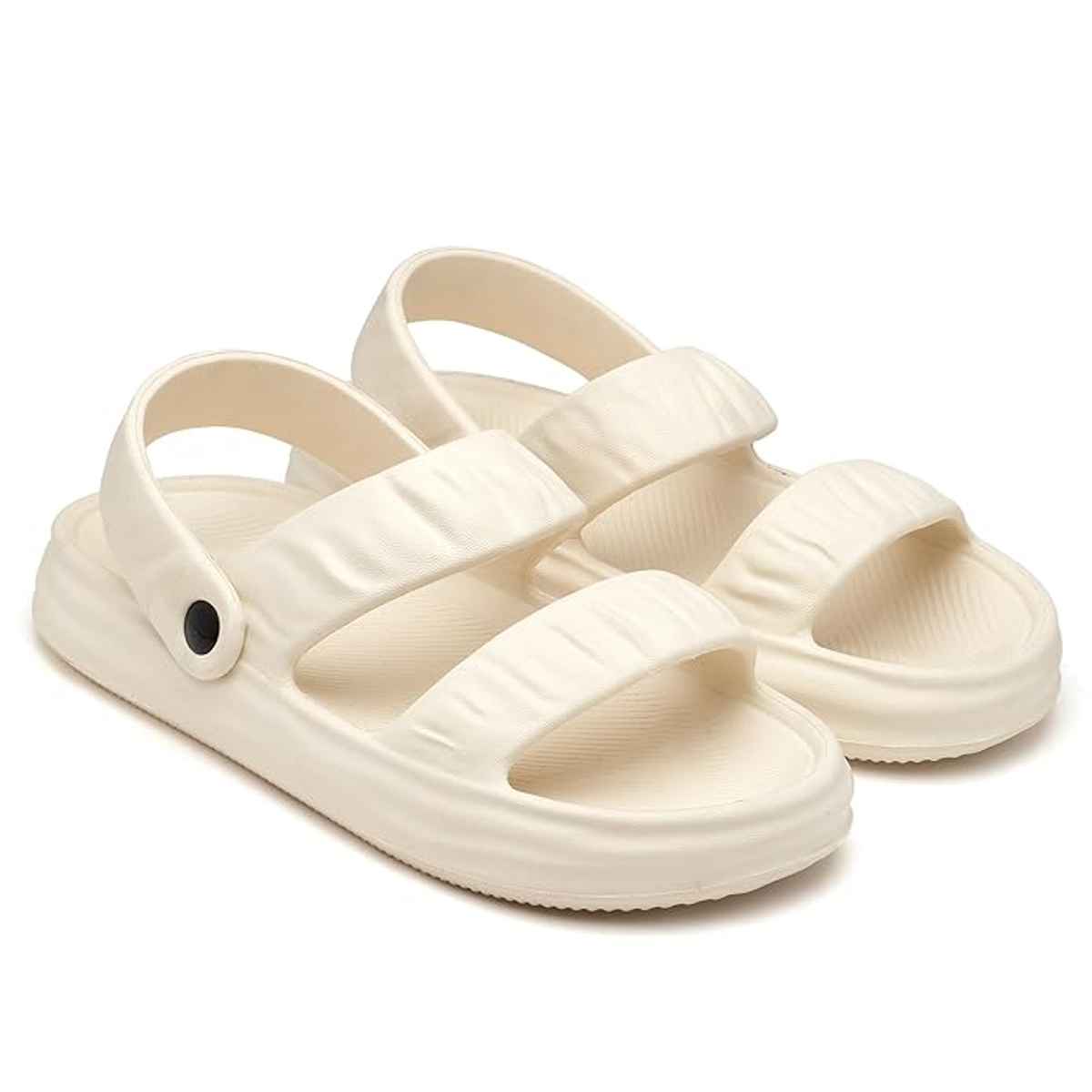 Asian Indigo-02 Women Clogs Cream (Size-8)