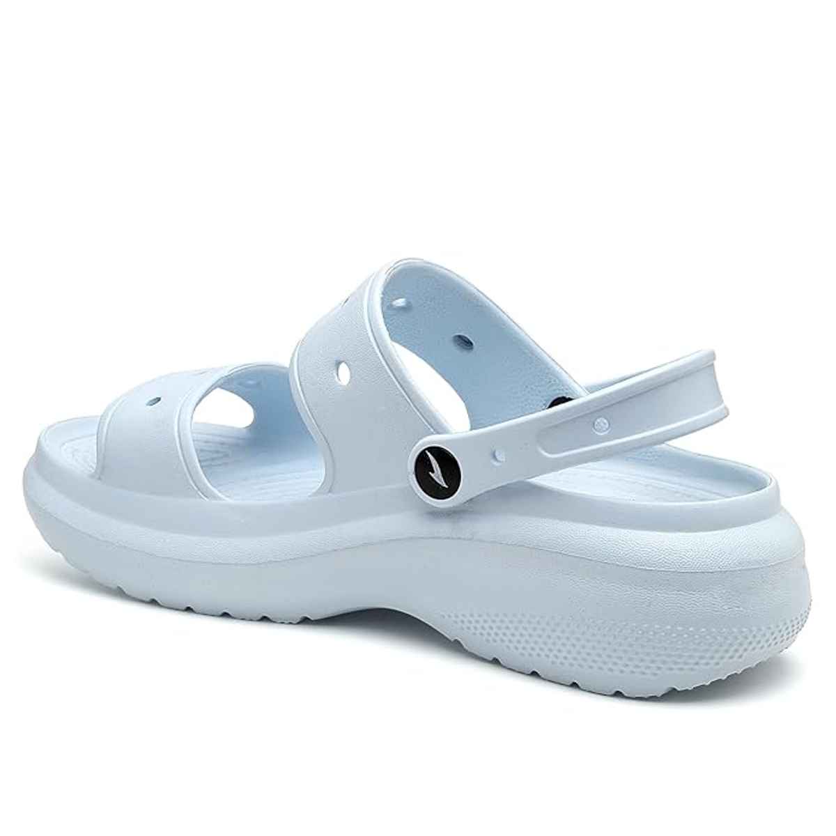 Asian Indigo-03 Women Clogs Sky Blue (Size-5)