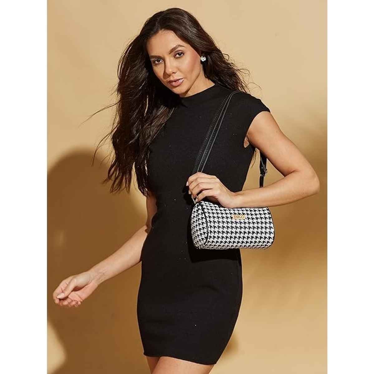 Fargo Women's Vegan Leather Sling Bag | Black FGO-864