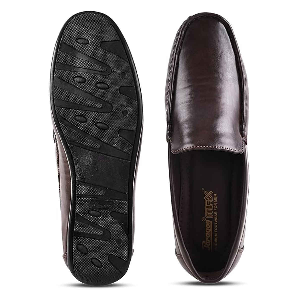 Paragon Men's Brown Pvc Formal Shoes K11234G UK 10