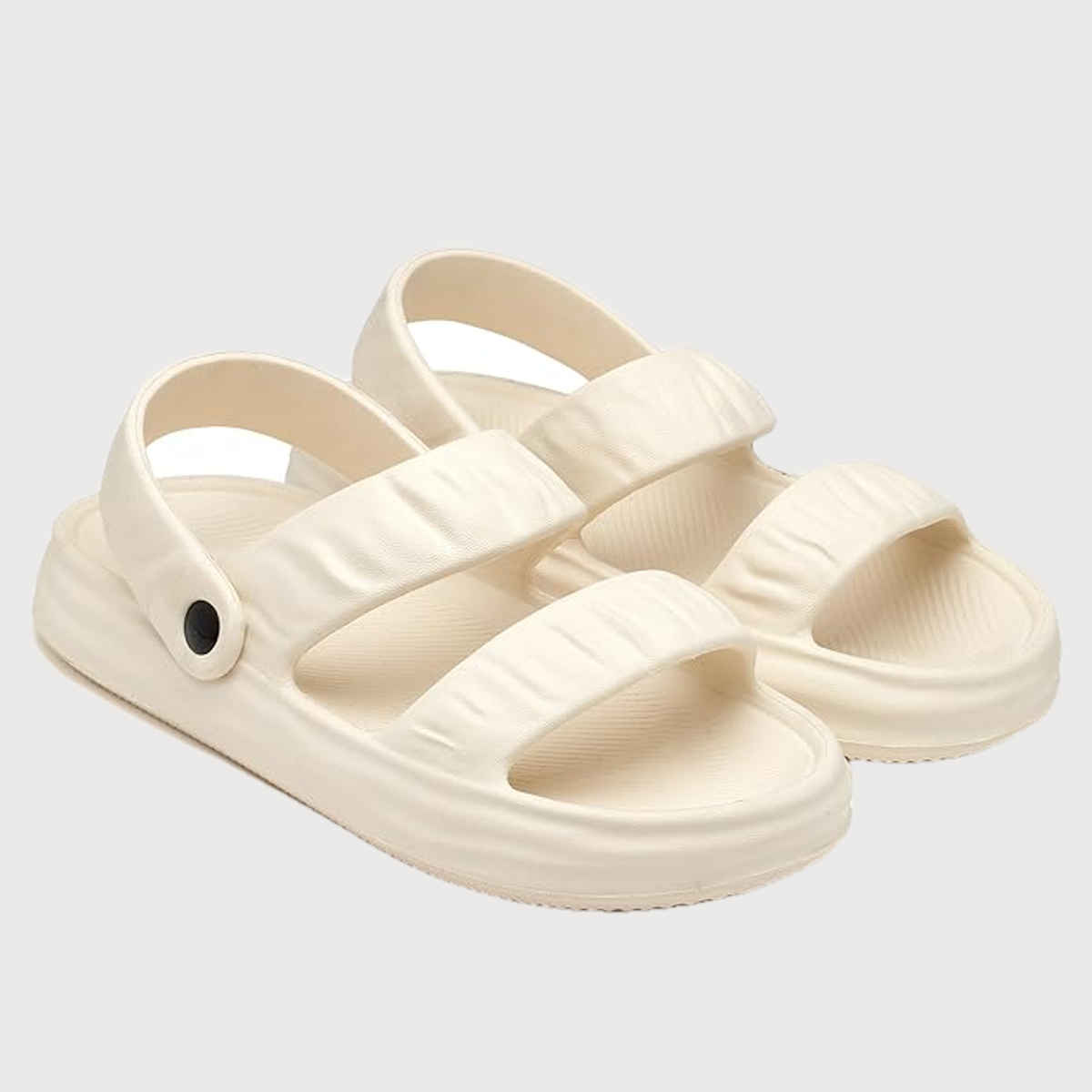 Asian Indigo-02 Women Clogs Cream (Size-7)