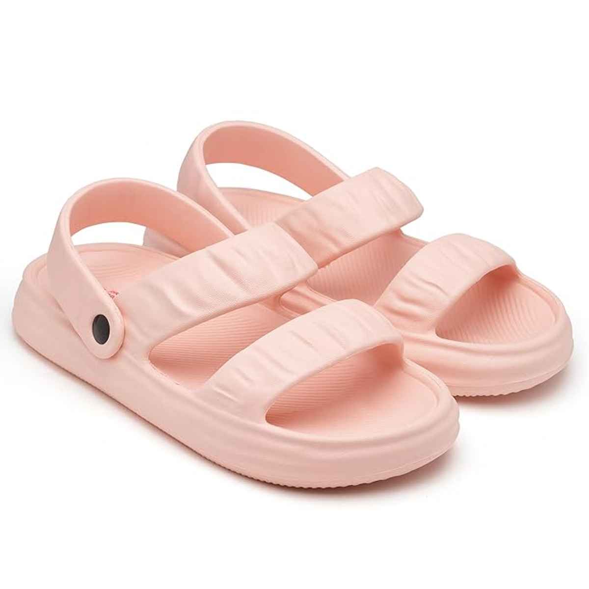 Asian Indigo-02 Women Clogs Baby Pink (Size-6)