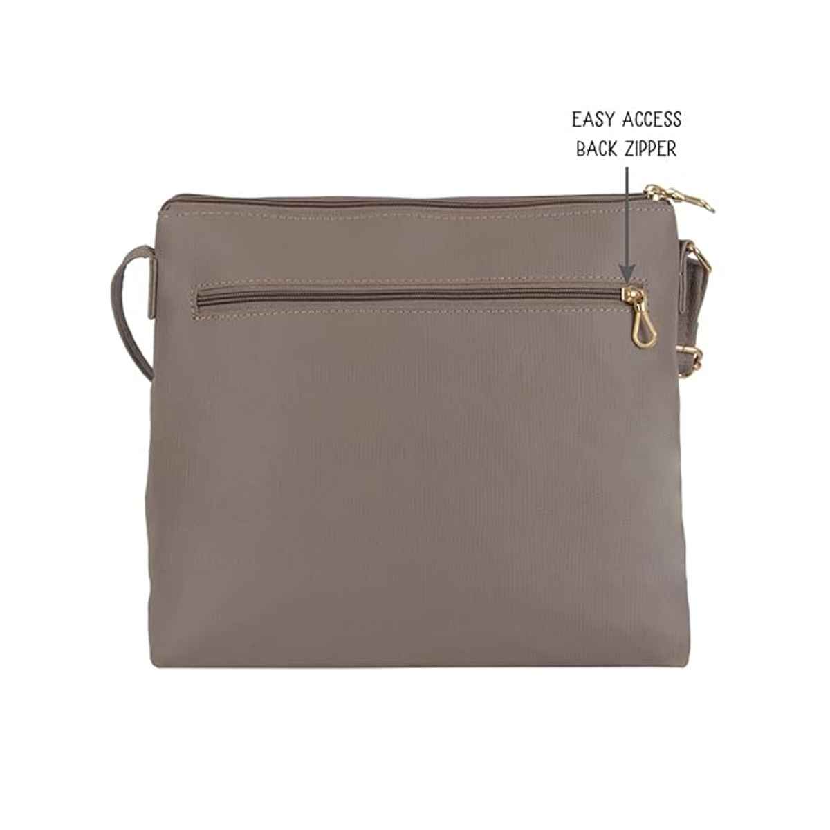 Baggit Women M1 Beige Satchel Bags