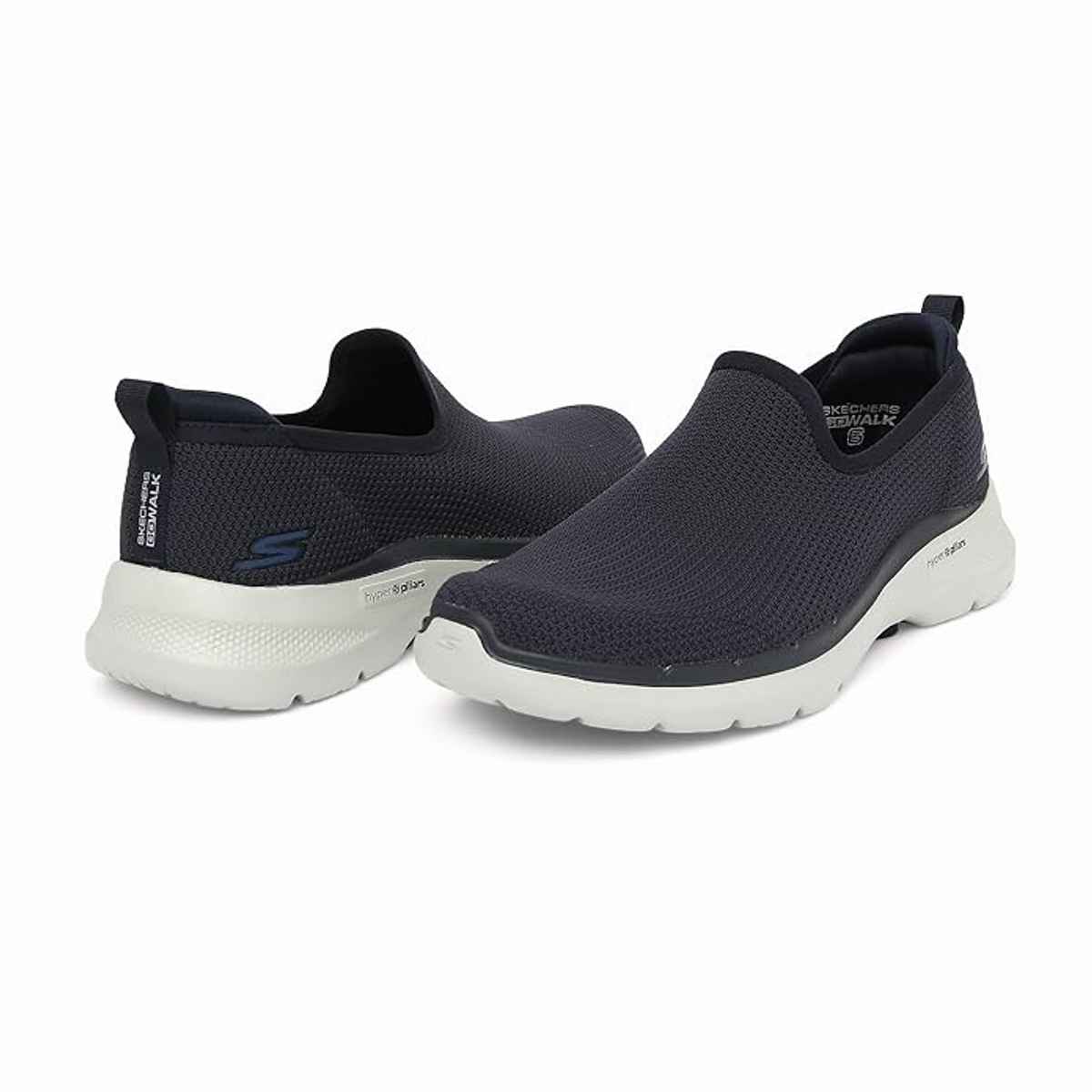 Skechers Mens Go Walk 6 - First Class Walking Shoe Blue Size (UK 8)