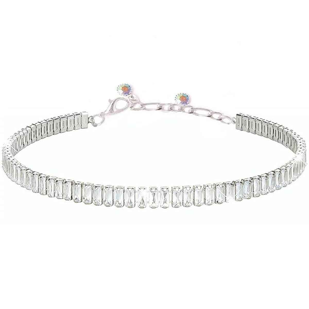 Beautynx Crystal Tennis Bracelet | BNX-BR-0016 - Silver