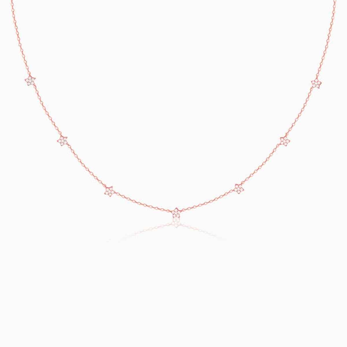 Giva Rose Gold Star Constellation Necklace | PD0452