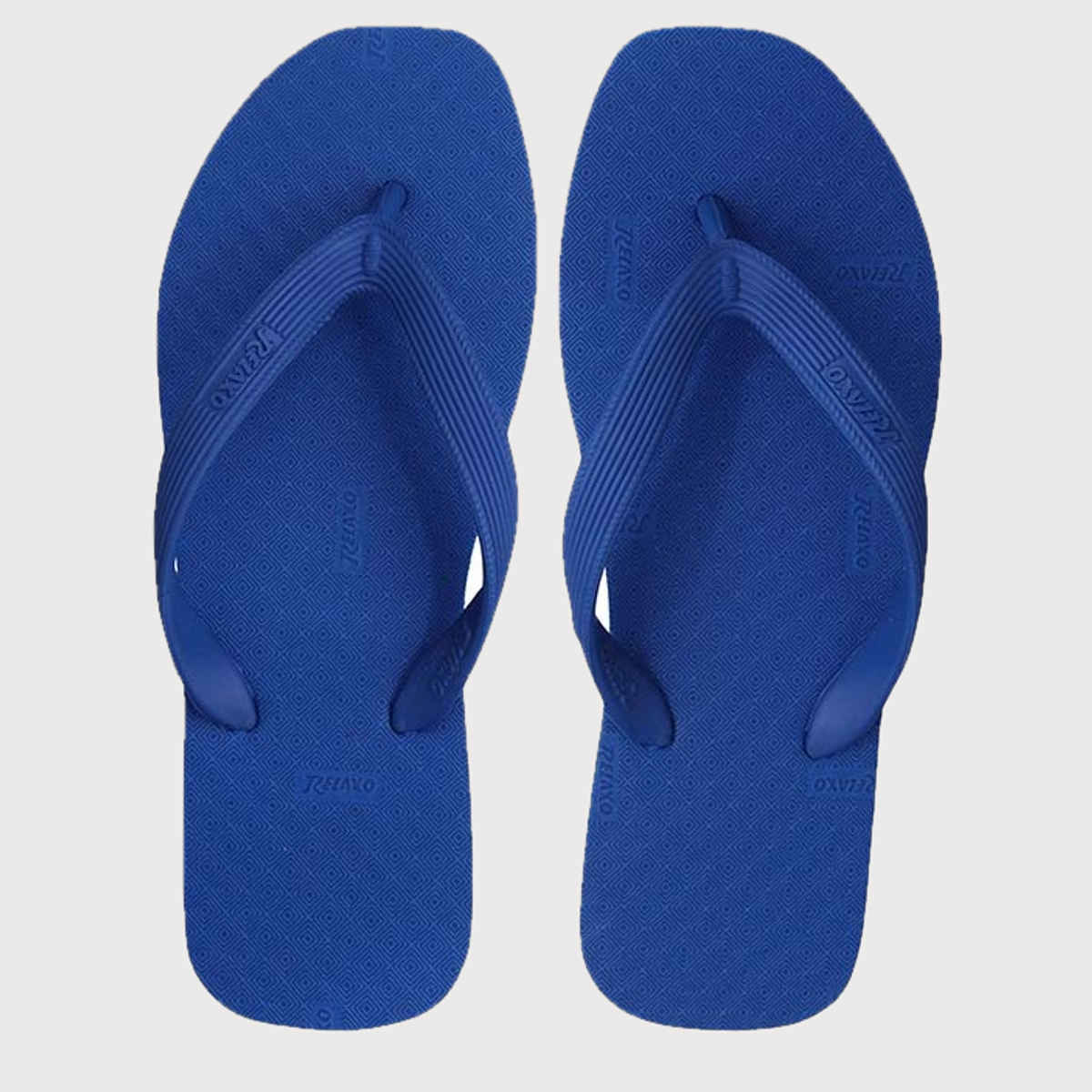 Relaxo Hawai Flip Flop Hi Lite 03 Blue For Men | UK - 08