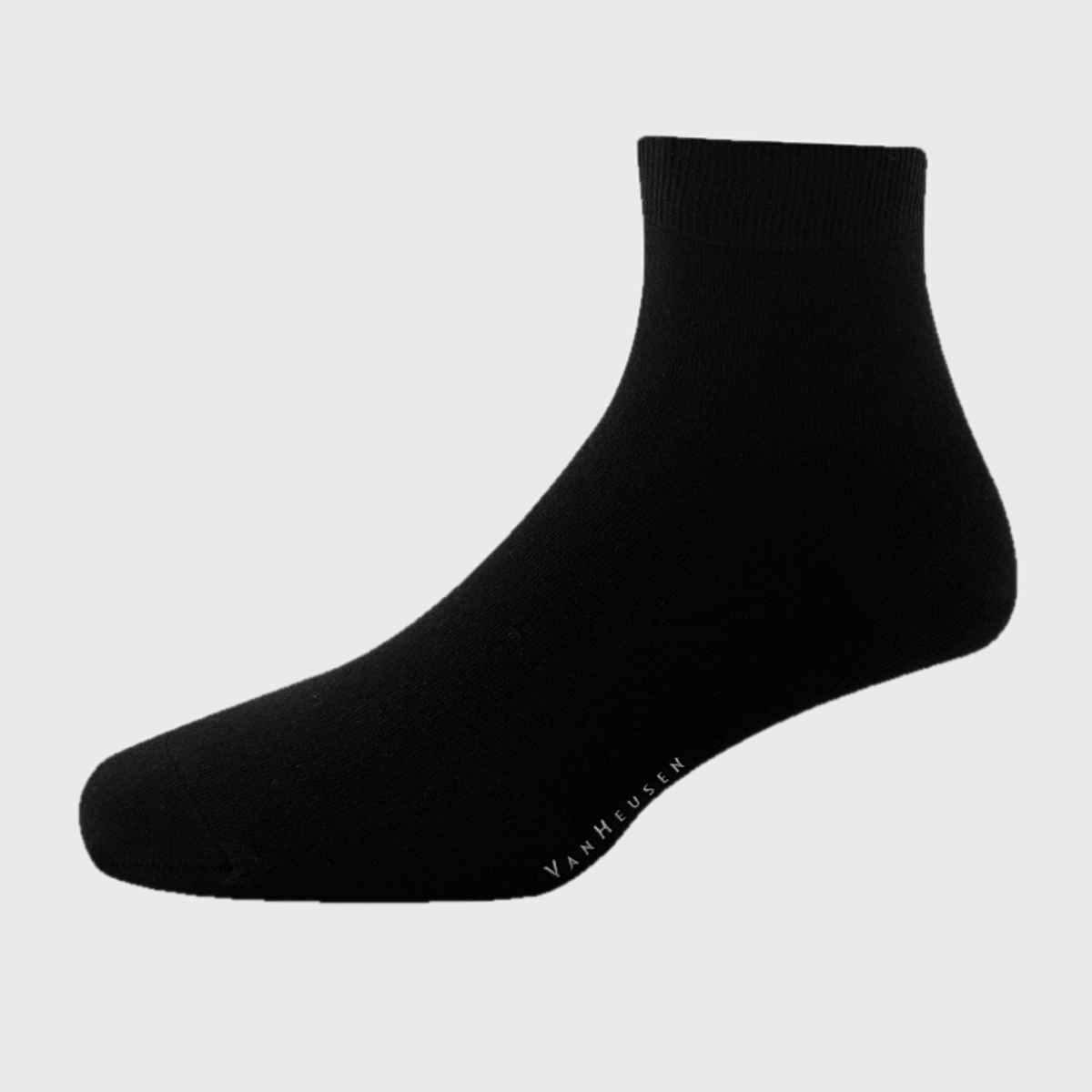 Van Heusen Men's Solid 78% Cotton, 20.5% Nylon and 1.5% Spandex Socks | Assorted - Free Size