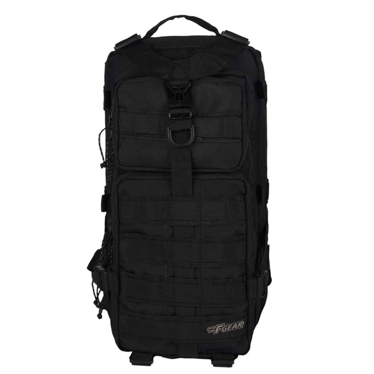 F Gear Unisex Camouflage Canvas Polyurethane 29 L Top Handle Backpack | Black - Standard