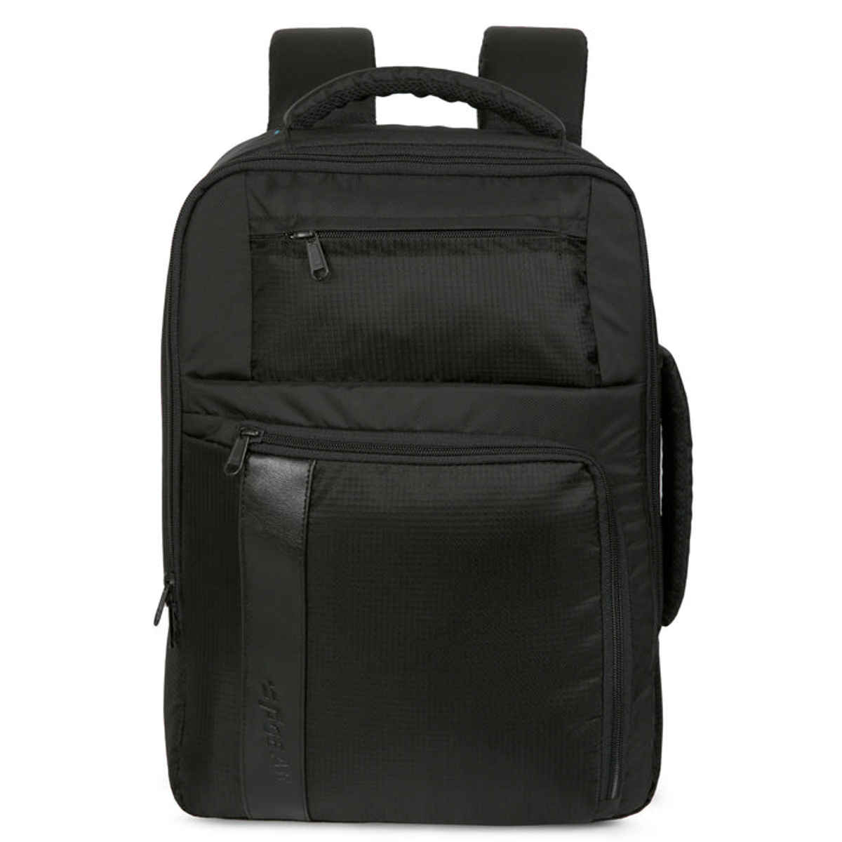 F Gear Unisex Solid Polyester 24 L Laptop Backpack | Black