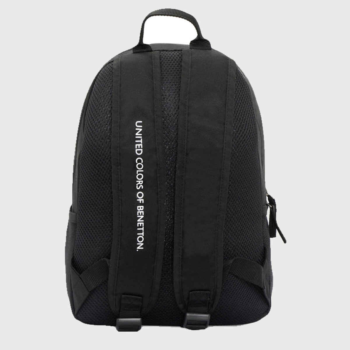 United Colors Of Benetton Unisex Logo Polyester 12 L Backpack | Black