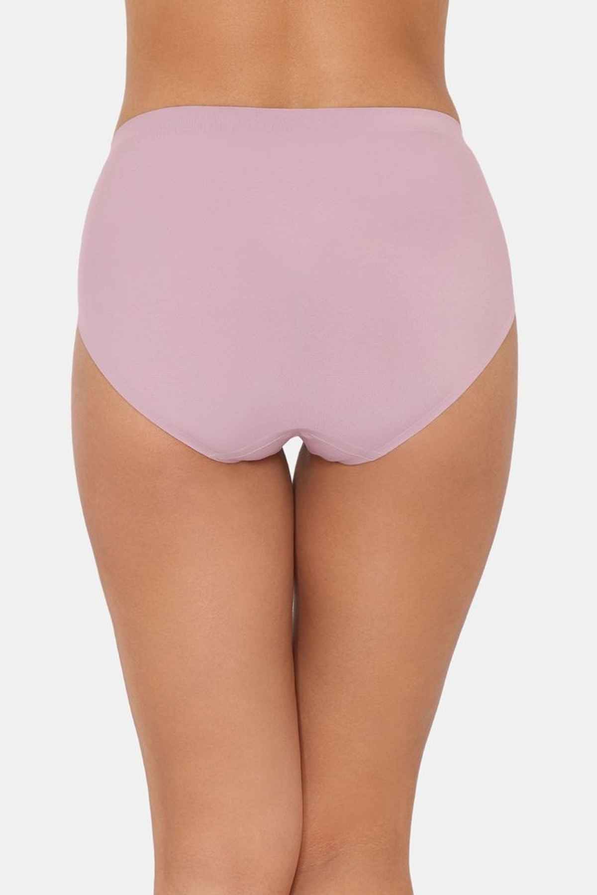 Zivame Medium Rise Full Coverage No Visible Panty Line Hipster | Elderberry