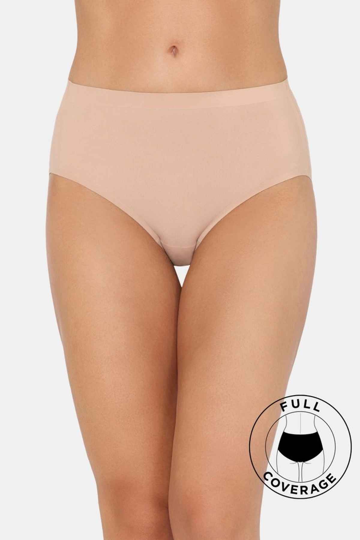 Zivame Medium Rise Full Coverage No Visible Panty Line Hipster | Roebuck