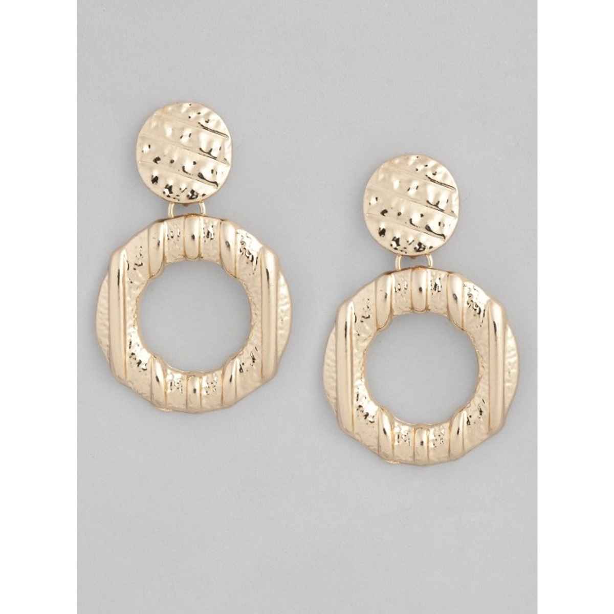 JustPeachy Women's Earrings - Gold | Onesize | JPAW19-67
