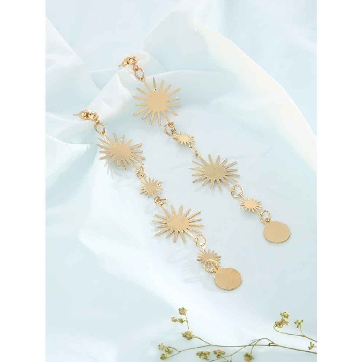 JustPeachy Women's Earrings - Gold | LPSS21-58