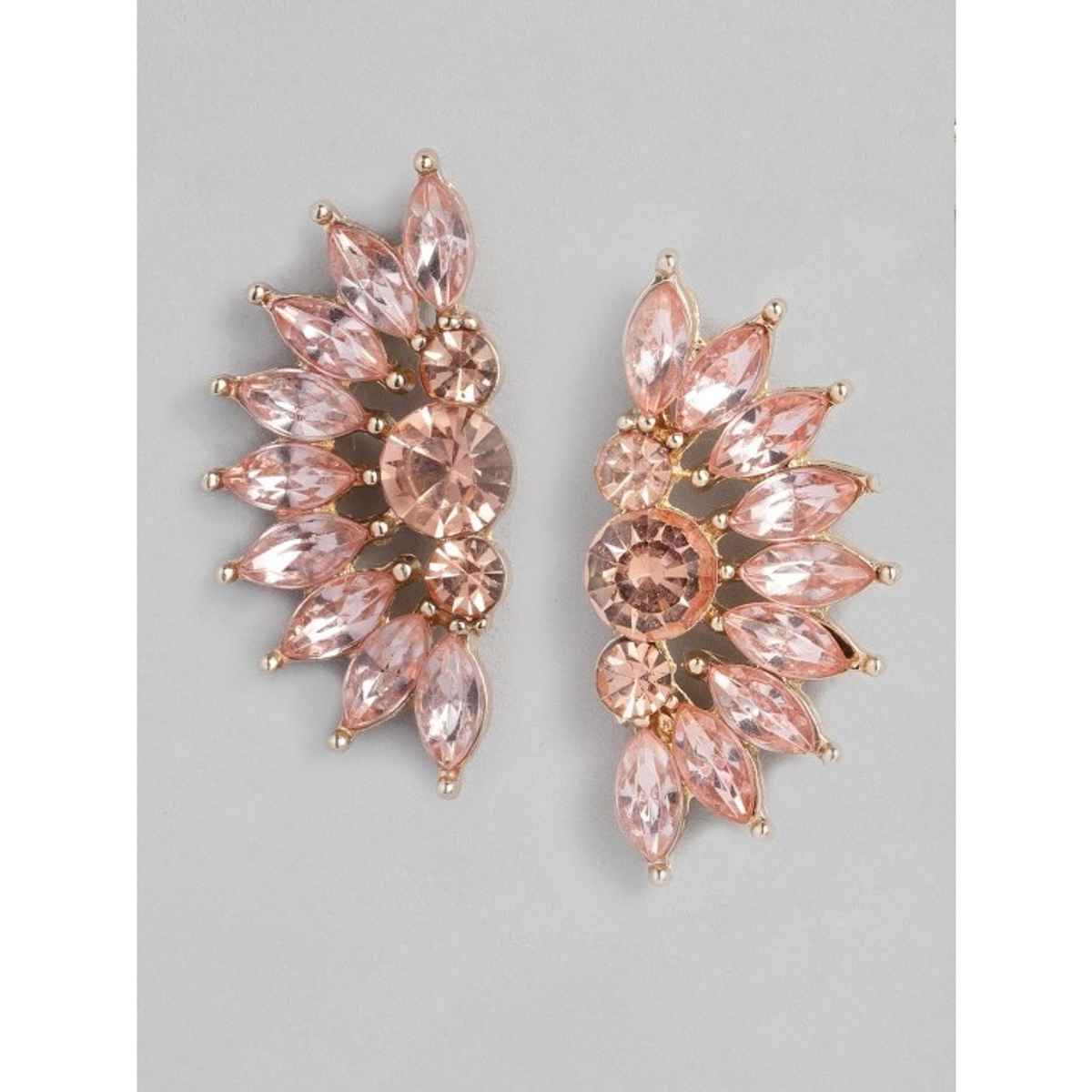JustPeachy Women's Earrings - Rose Gold | Onesize | JPFS20-54