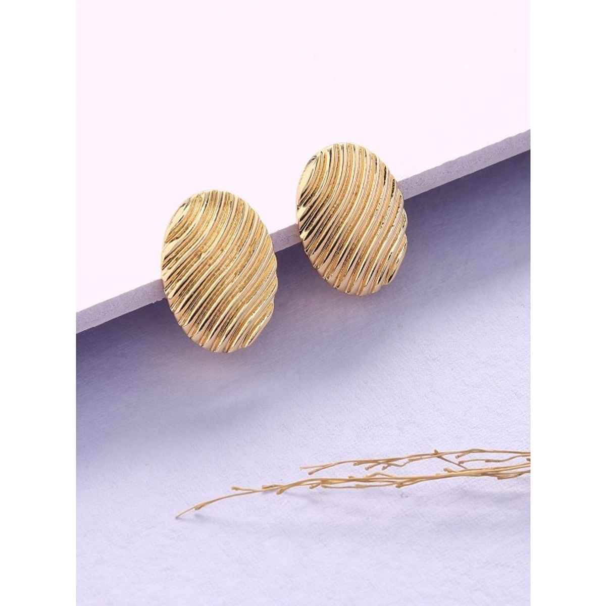 JustPeachy Women's Earrings - Gold | LPSS21-121