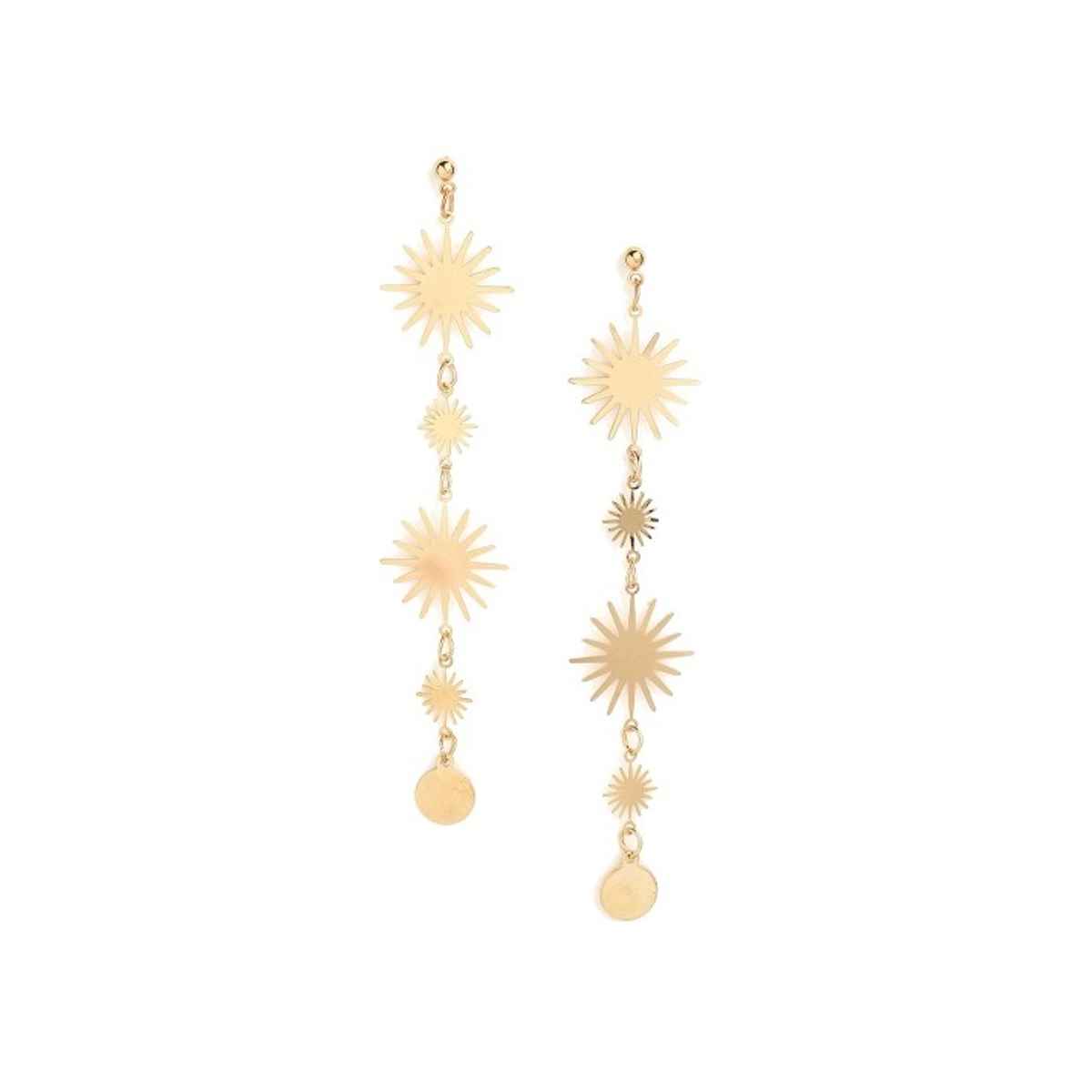 JustPeachy Women's Earrings - Gold | LPSS21-58