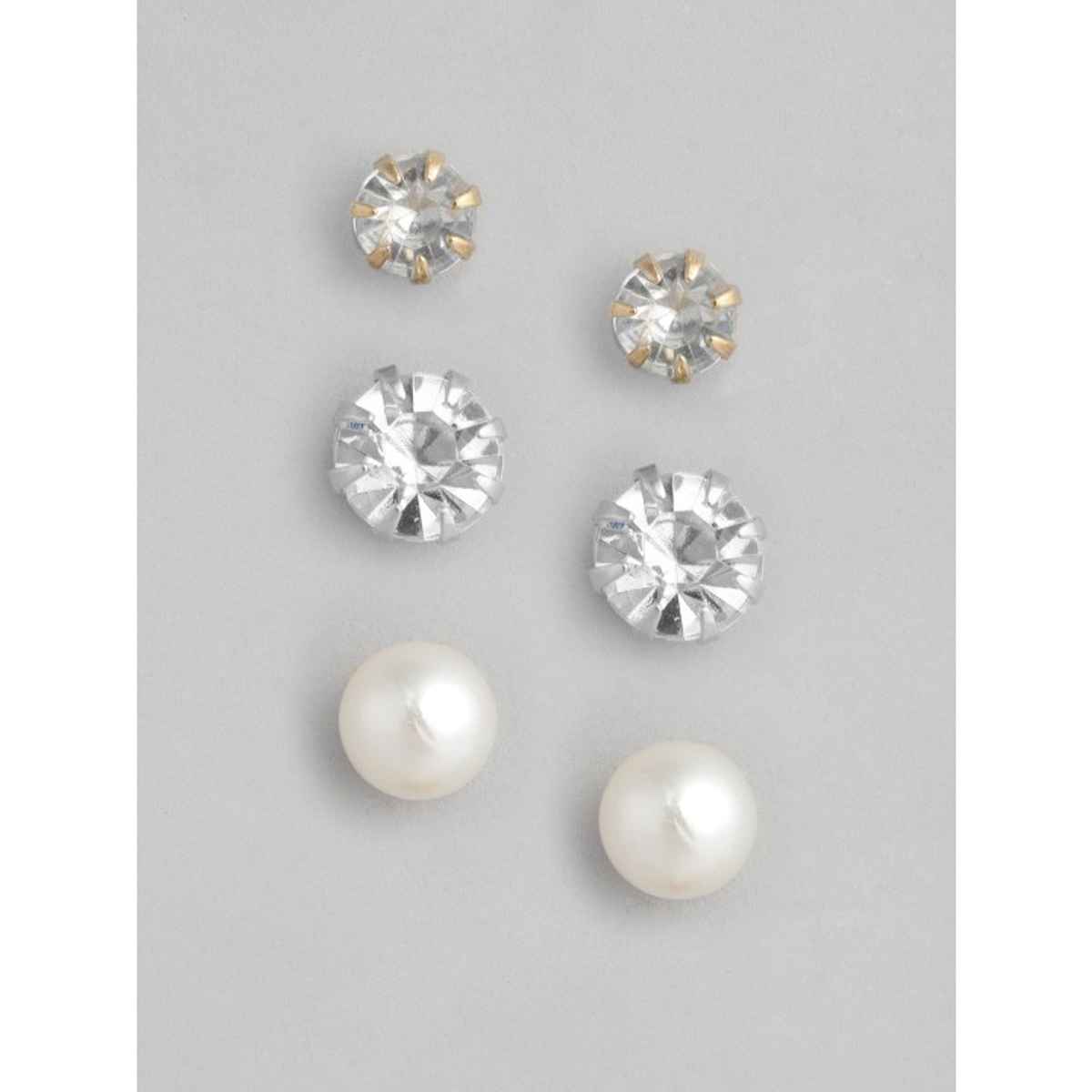 JustPeachy Women's Earrings - Silver | Onesize | JPAW19-208