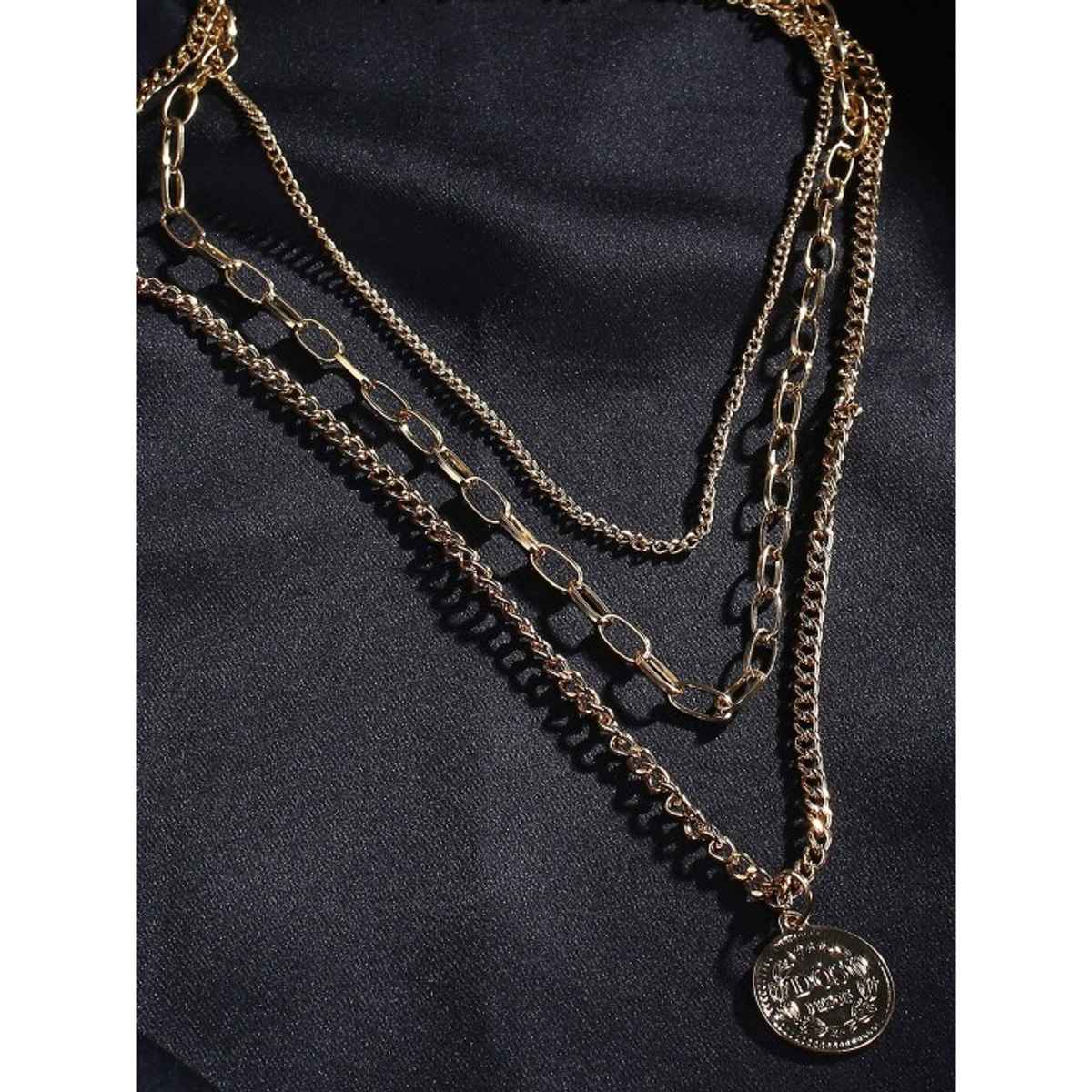 JustPeachy Women's Necklace and Chains - Gold | Onesize | LPSS22-302