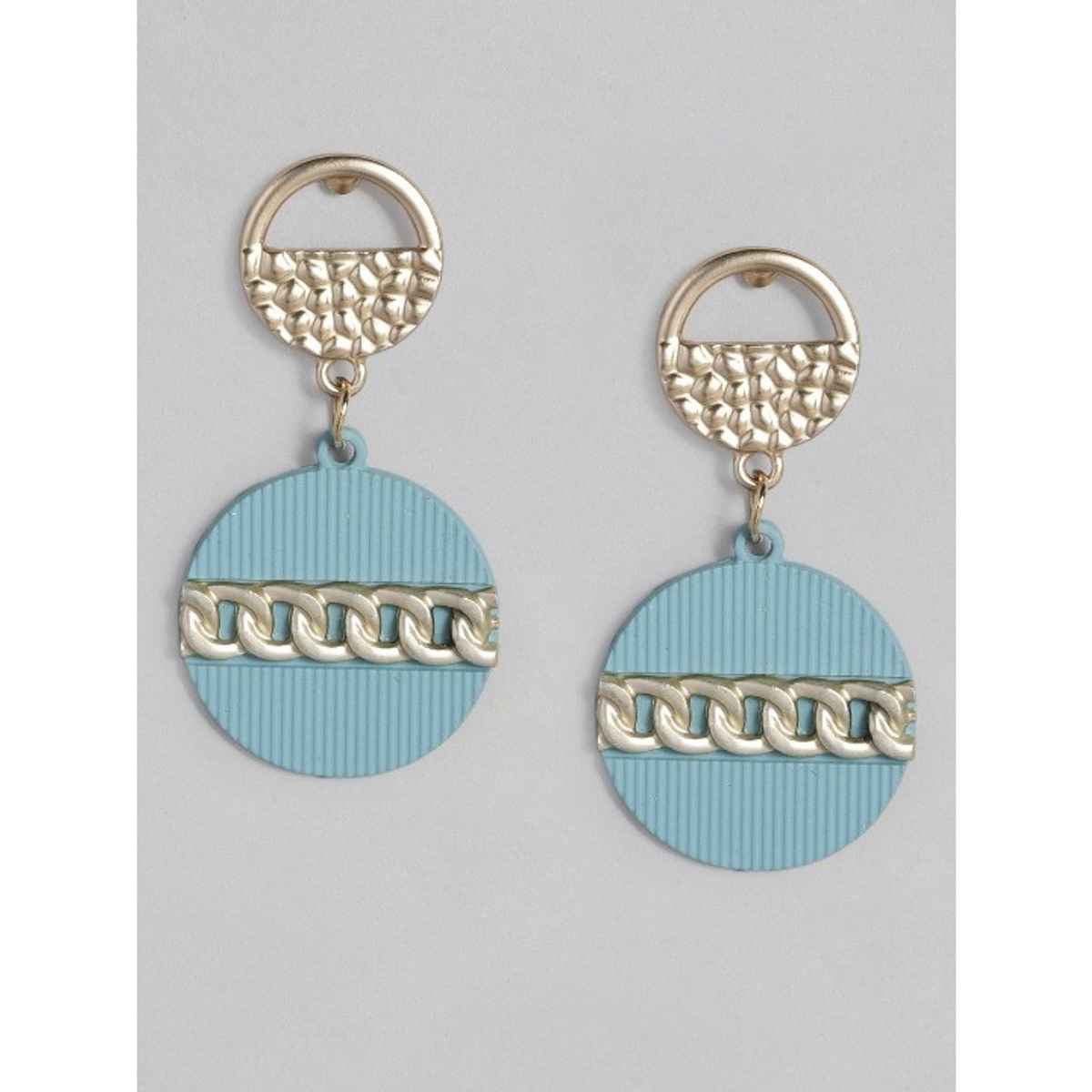 JustPeachy Women's Earrings - Blue | Onesize | JPSS21-33