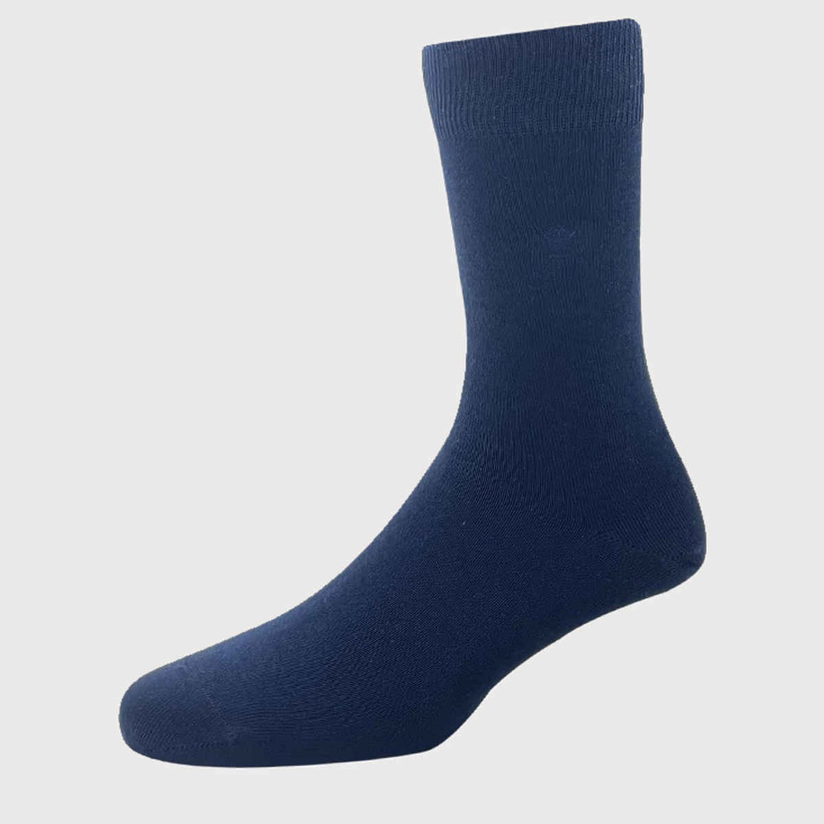 Louis Philippe Men's Solid Compact Cotton Elastane Socks | Assorted - Free Size