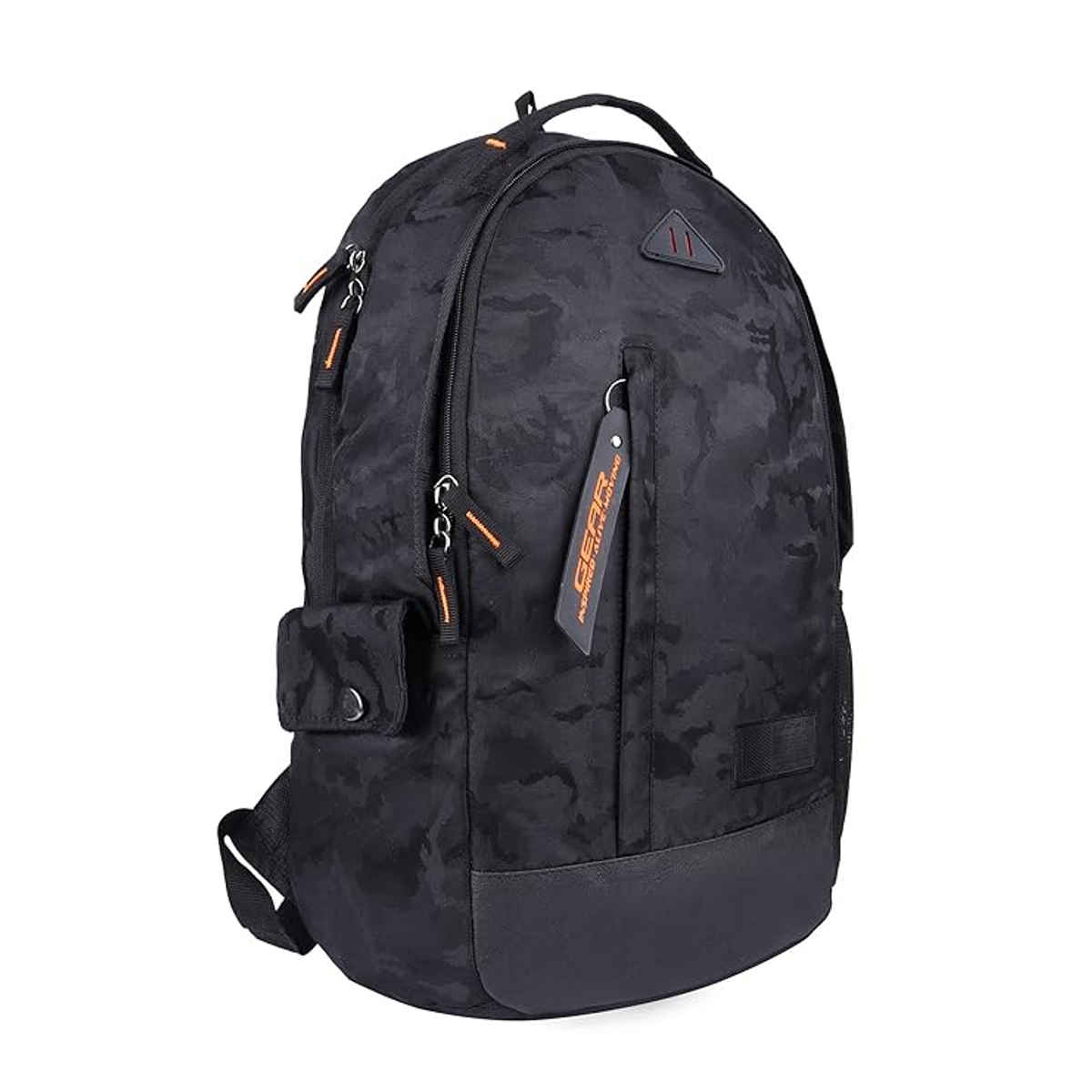 Gear Unisex Polyester 28 L Backpack | Black