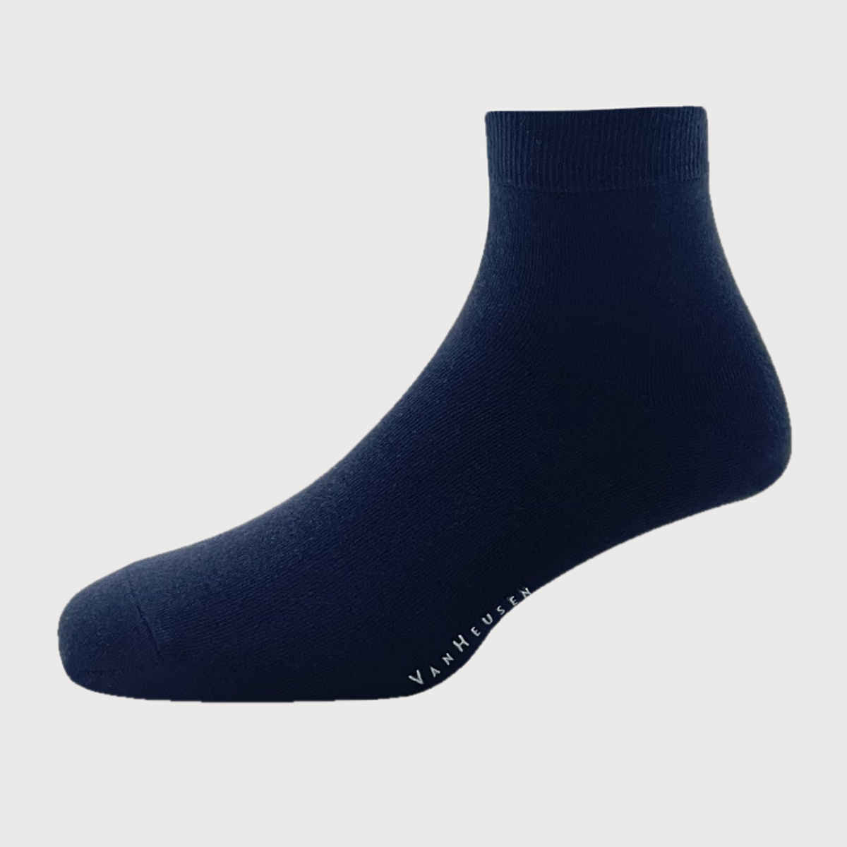 Van Heusen Men's Solid 78% Cotton, 20.5% Nylon and 1.5% Spandex Socks | Assorted - Free Size