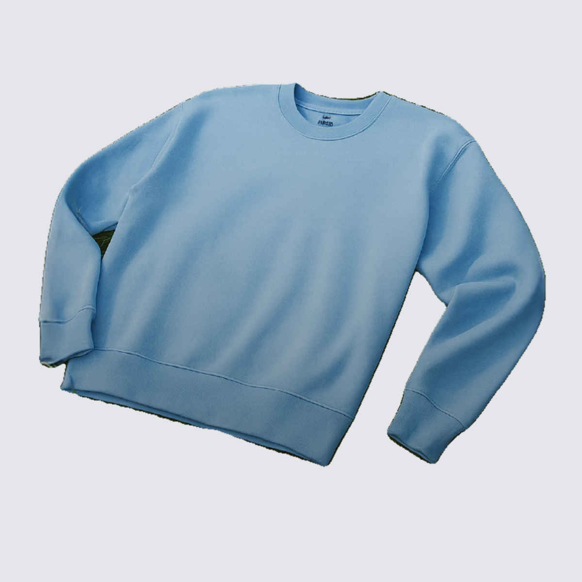 Nobero Men's Never Say No Relaxed Fit Sweatshirt | Powder Blue - M