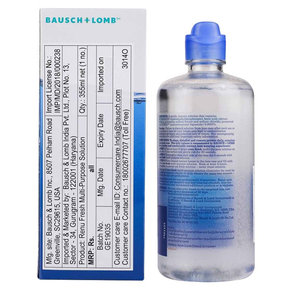 Renu Fresh Multipurpose Solution 