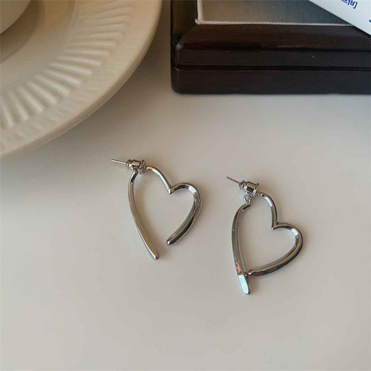 Just Lil Things Silver Pin Earrings | jlt12110