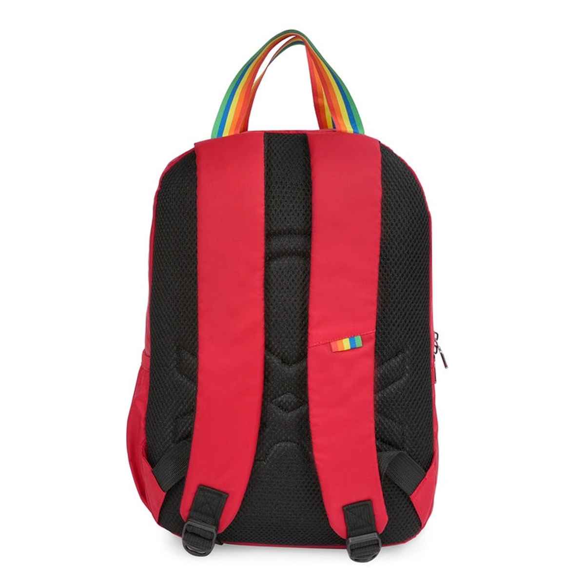 United Colors Of Benetton Unisex Polyester 12 L Backpack | Red - M