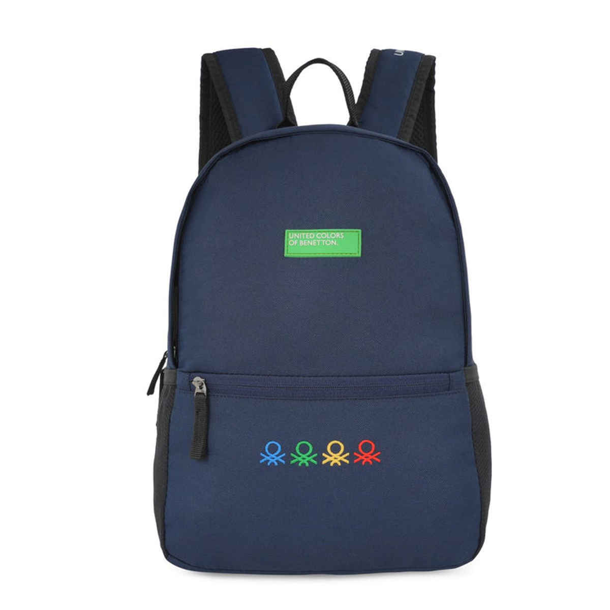 United Colors Of Benetton Unisex Solid Polyester 12 L Casual Backpack | Navy