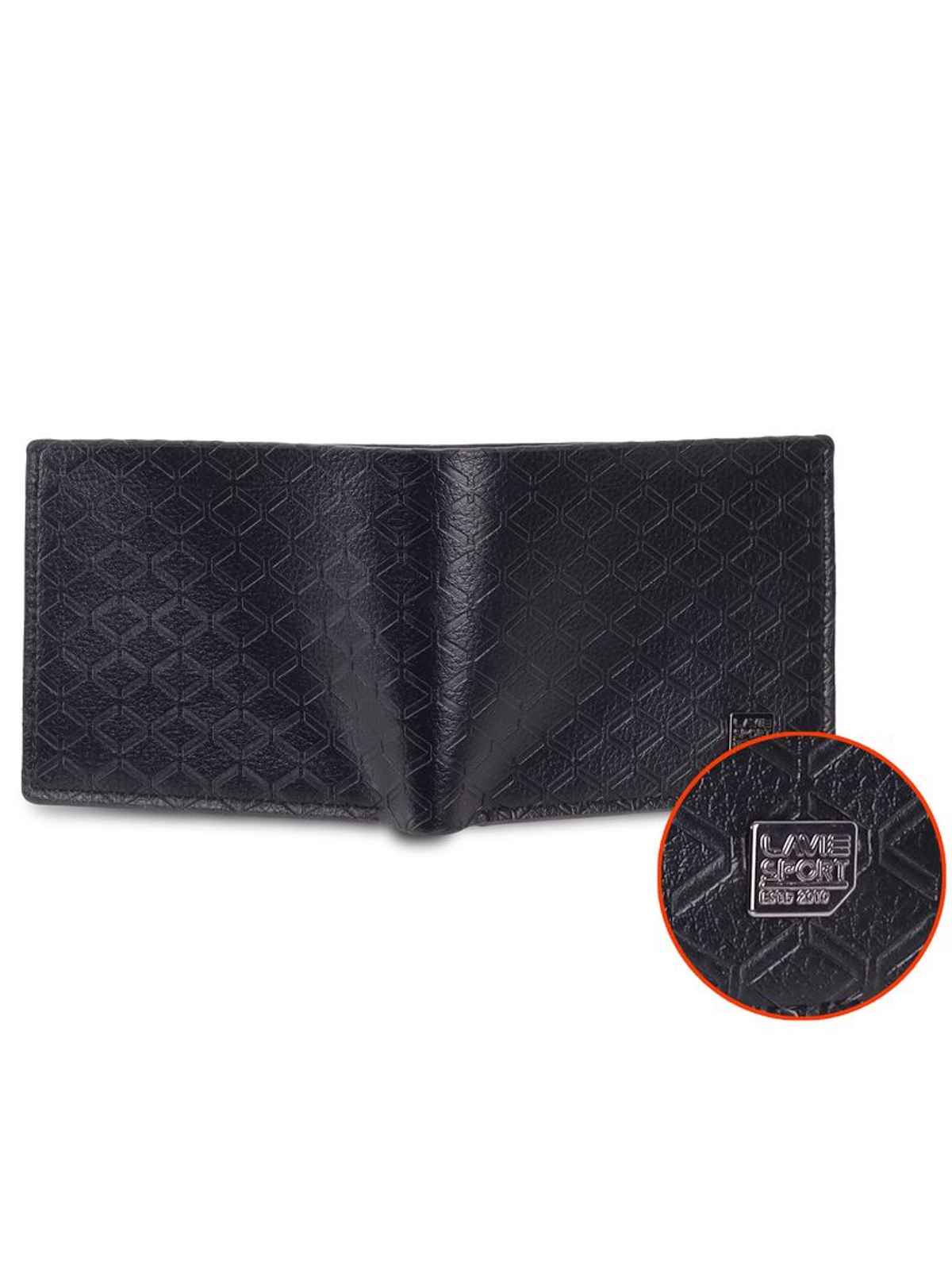 Lavie Sport Men's Oscar Z Black Wallet | 4 Card Slot