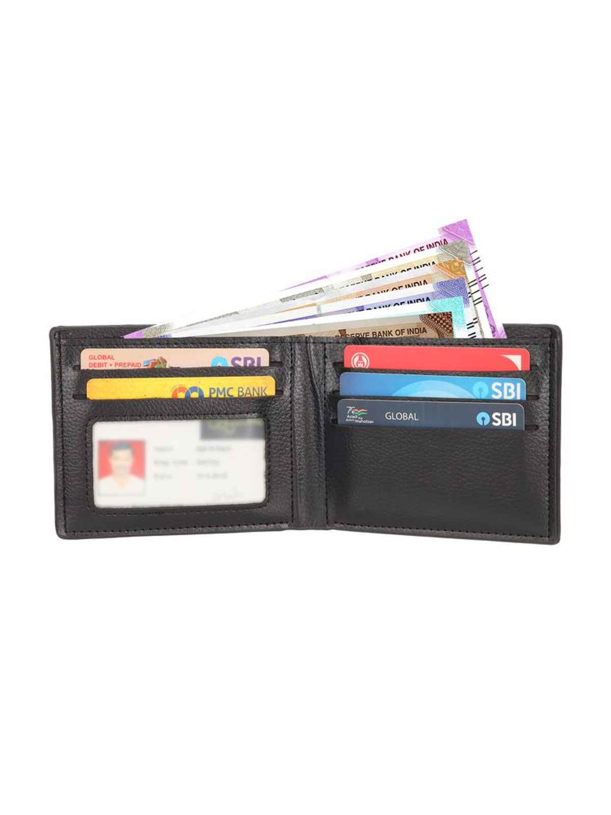 Lavie Sport Men's Alfred Z Black Wallet | 4 Card Slot
