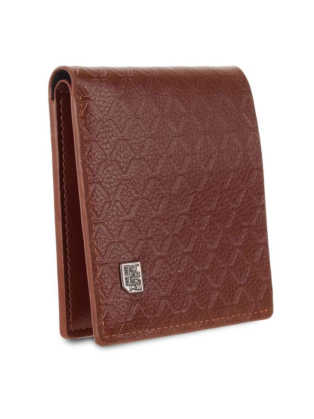Lavie Sport Men's Oscar Z Brown Wallet | 4 Card Slot
