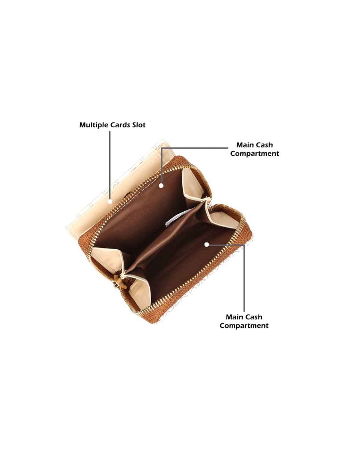 Lavie Women's Mono Flap Small Wallet | Small | Pink