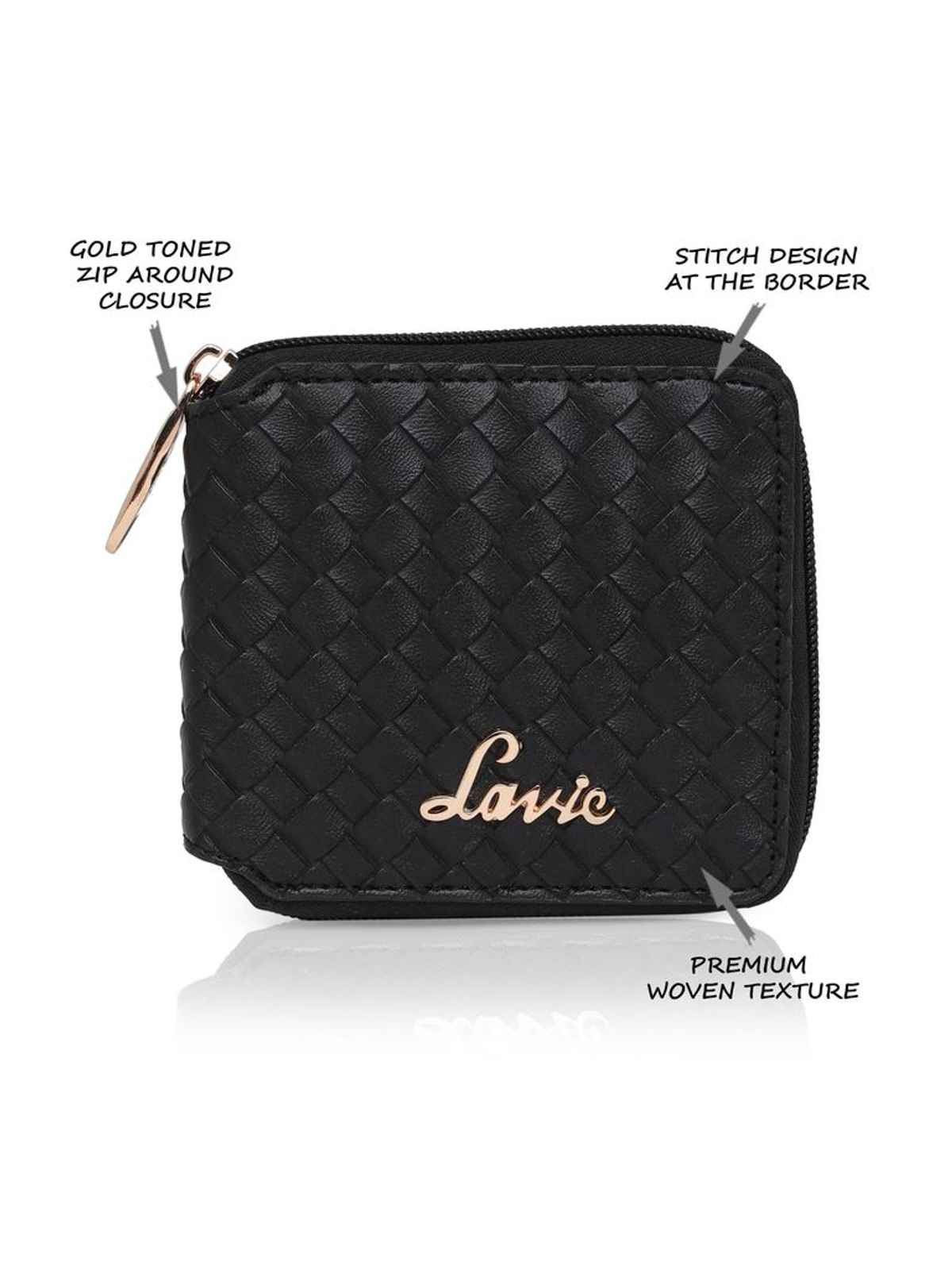 Lavie Women's Bot Long Zip Around Wallet | Black