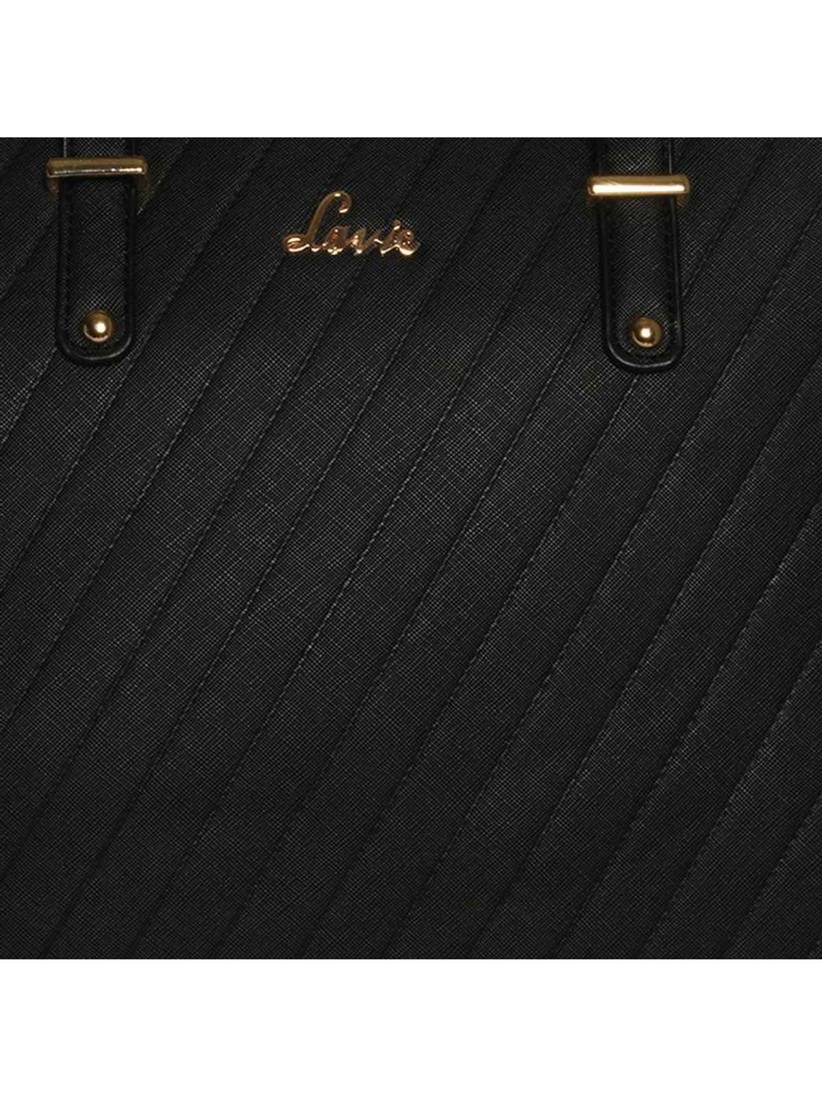 Lavie Women's Yalta Large Satchel Handbag | Satchel Bag | Ladies purse | Shoulder Bag | Black