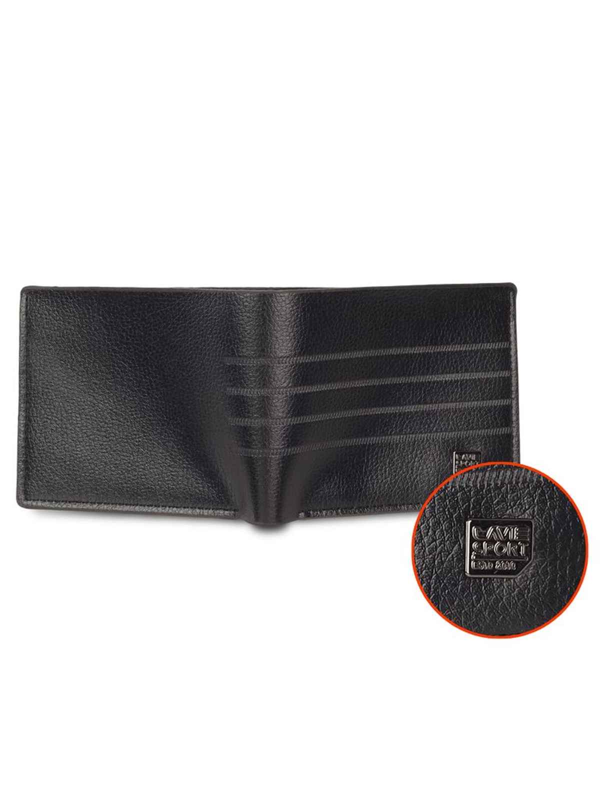 Lavie Sport Men's Alfred Z Black Wallet | 4 Card Slot