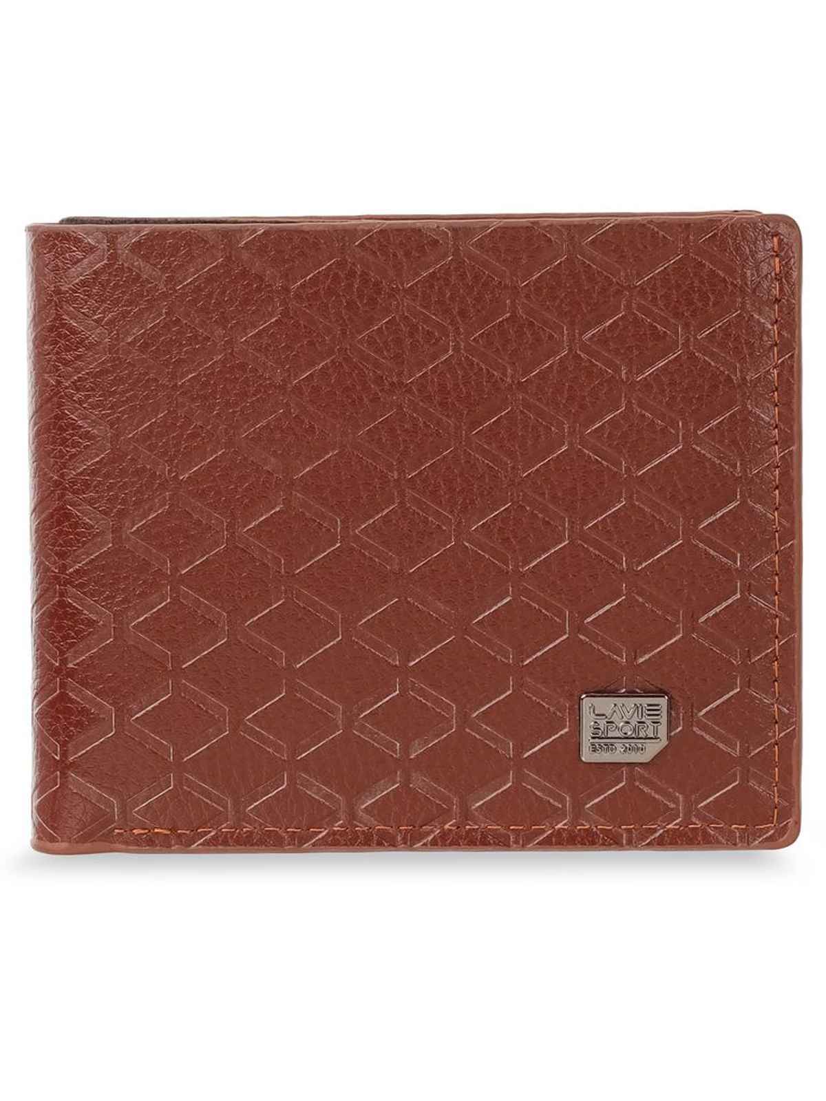 Lavie Sport Men's Oscar Z Brown Wallet | 4 Card Slot