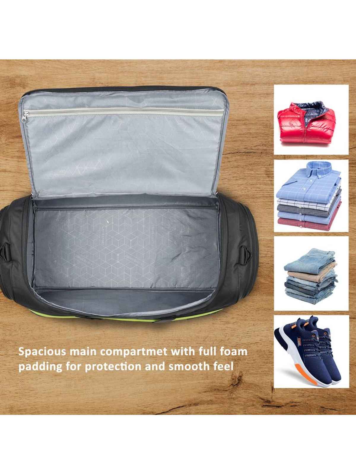 Lavie Sport Epitome Duffle Bag | Black - 55cm