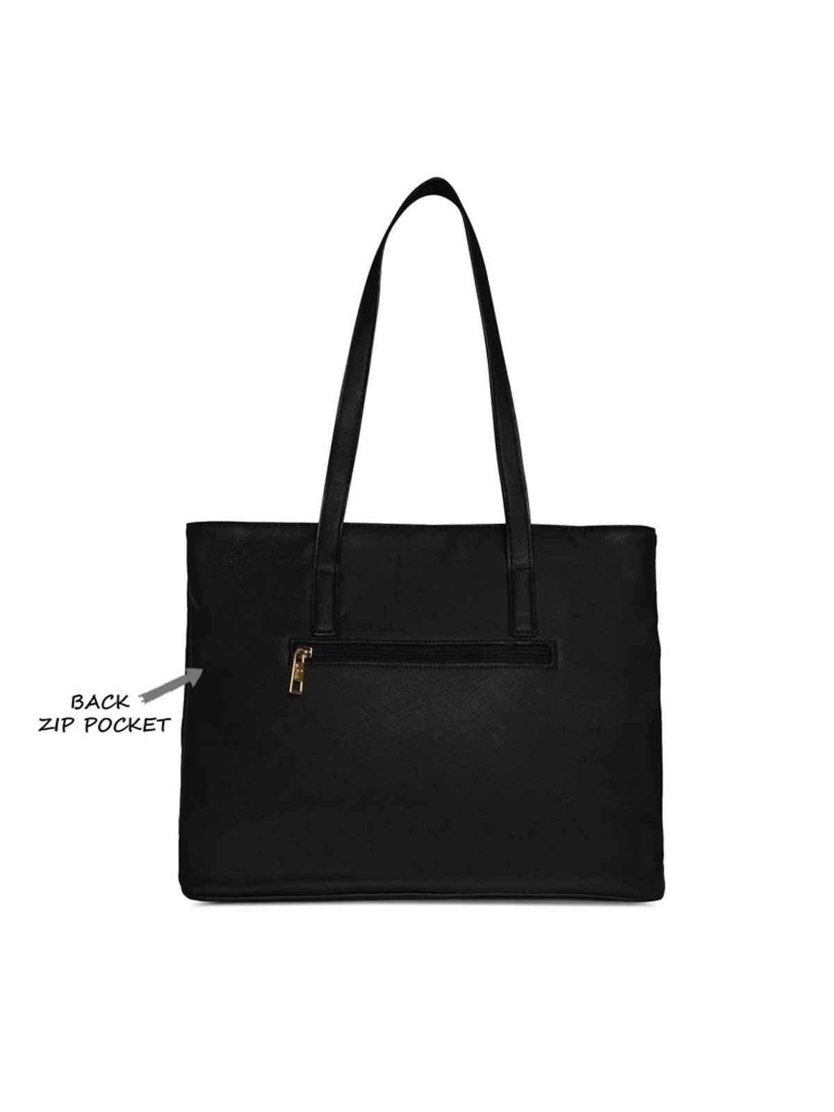 Lavie Women's Yalta Large Satchel Handbag | Satchel Bag | Ladies purse | Shoulder Bag | Black