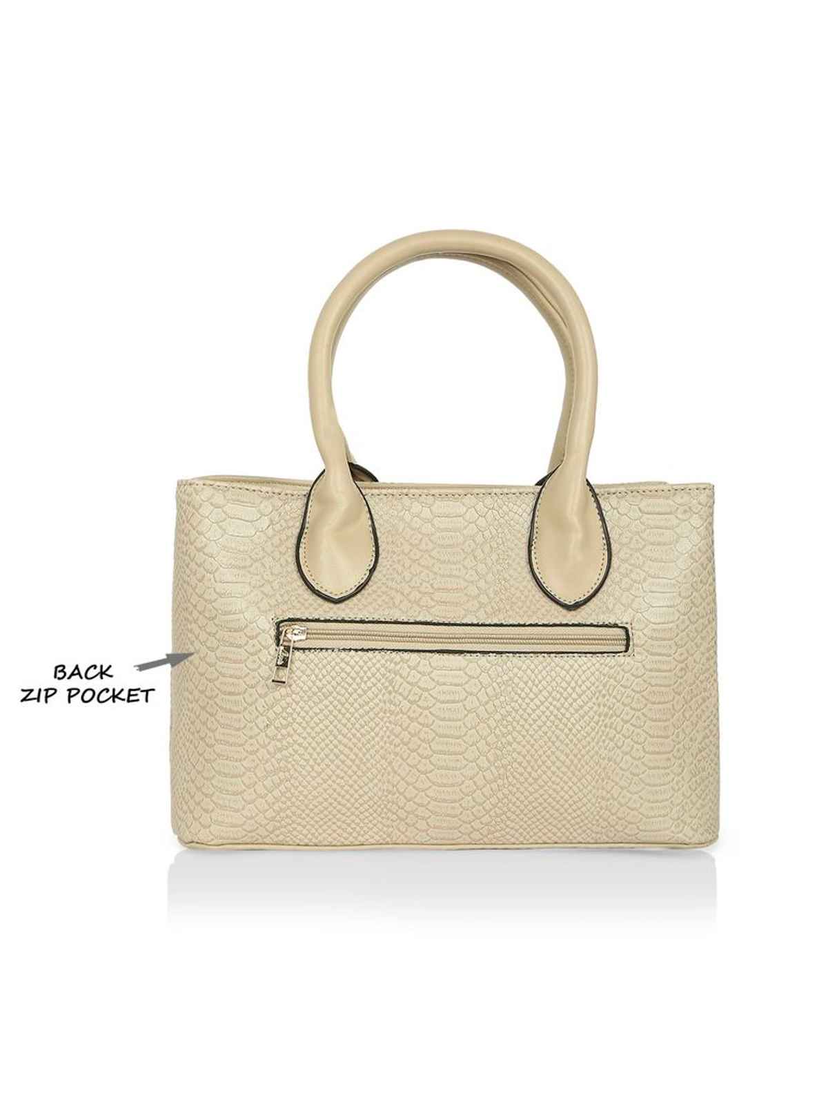 Lavie Women's Ficus 1 Medium Satchel | Beige