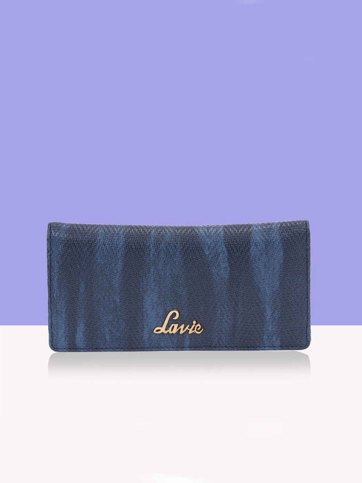 Lavie Women's Herring Safain Bifold Wallet | Large | Navy Blue